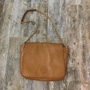 Tory Burch • Large Marion convertible leather bag